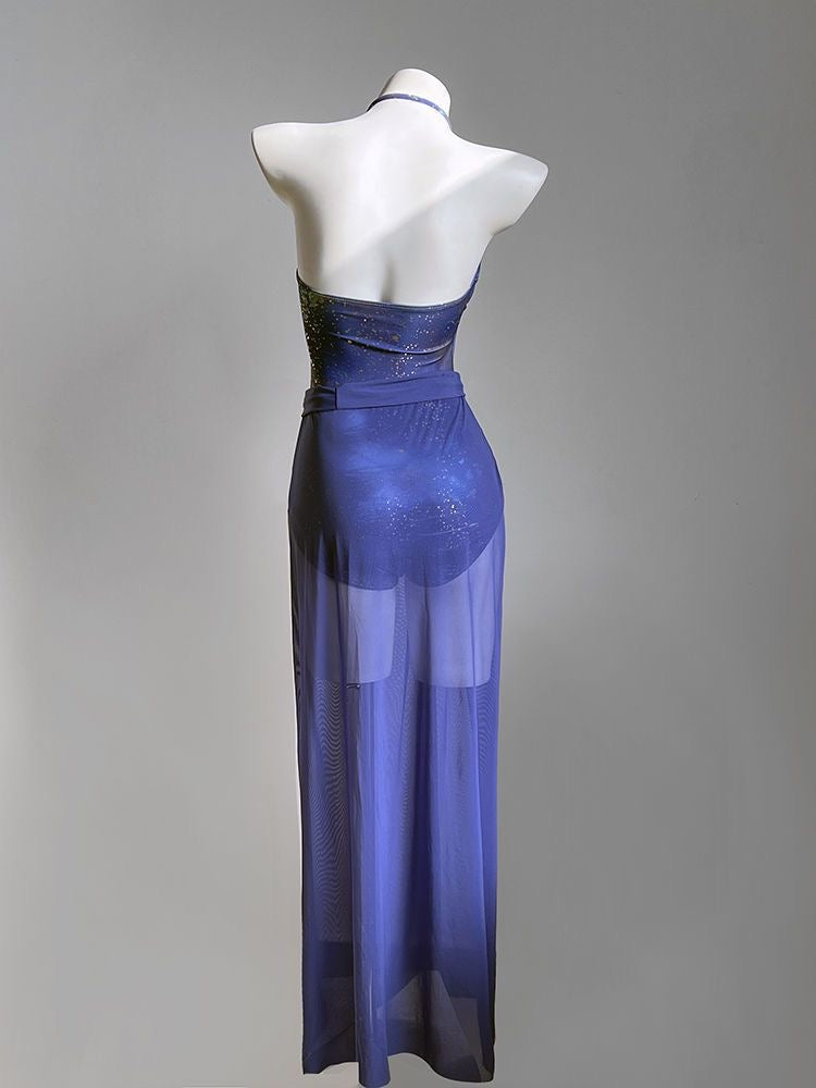 Sea Stars Monokini with Skirt